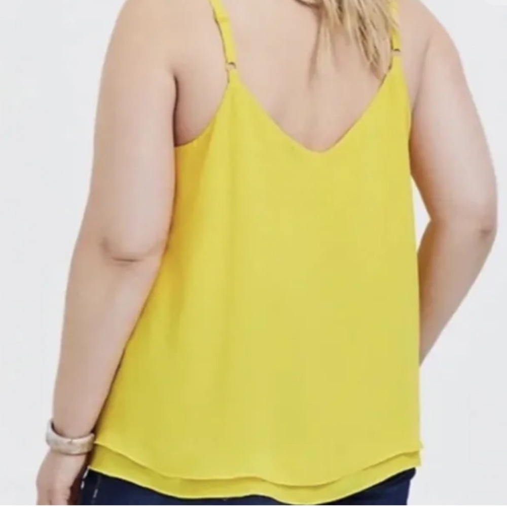 Torrid 1 Sophie Chiffon Double Layer Swing Cami - image 2